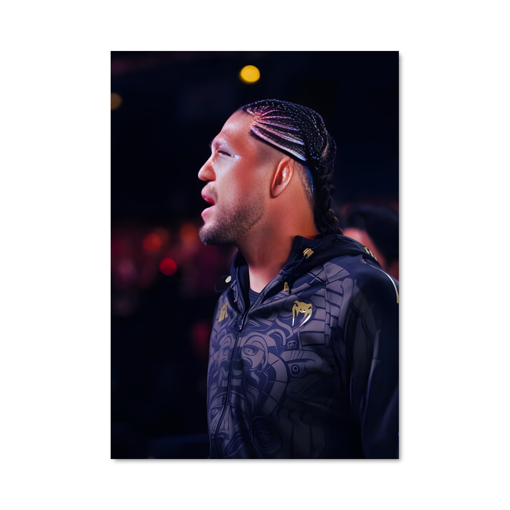 Poster Brian ortega dreadlocks